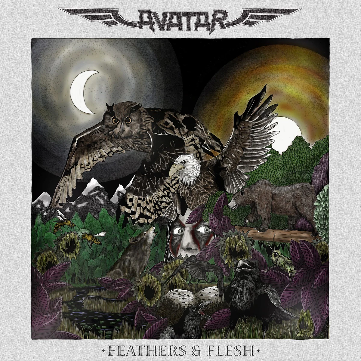 Cover of Feathers & Flesh by Avatar