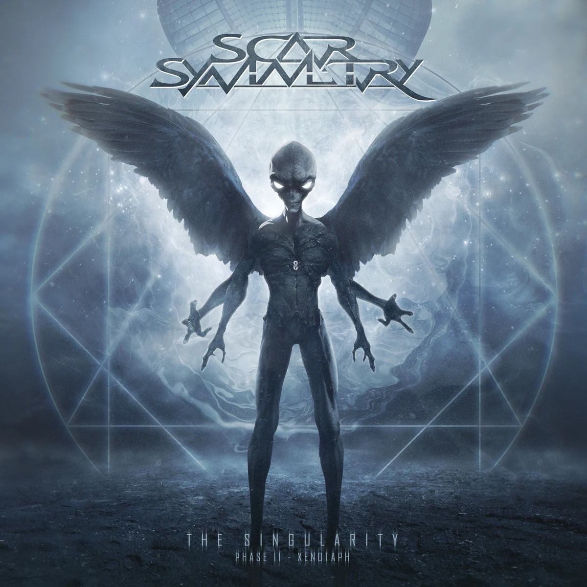 Cover of The Singularity (Phase II - Xenotaph) by Scar Symmetry