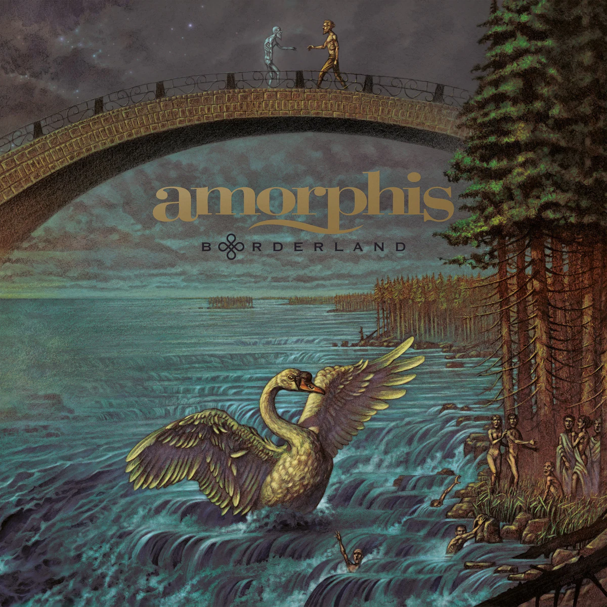 Cover of Borderland by Amorphis